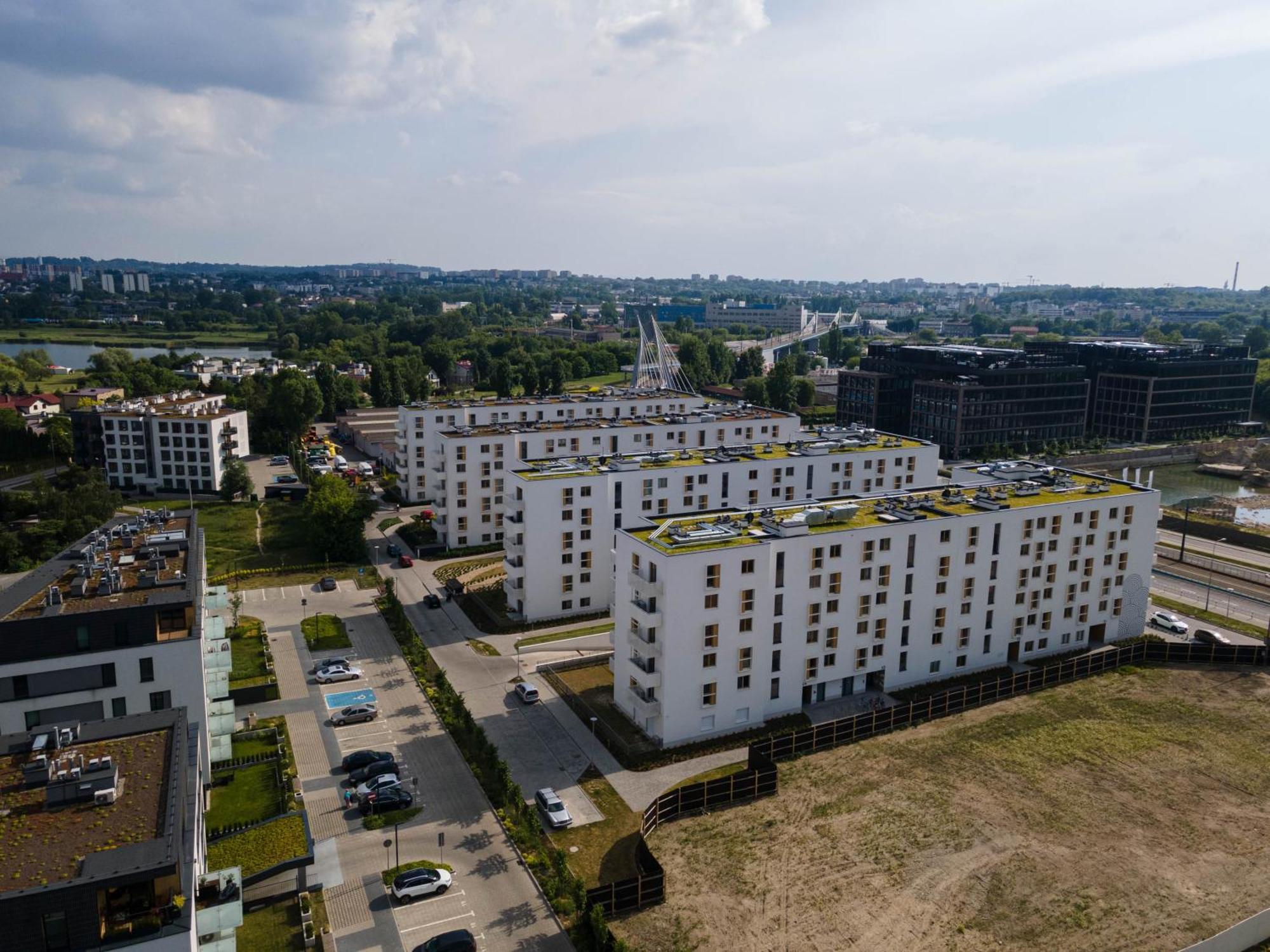 Saska Park Apartments Krasków Eksteriør bilde