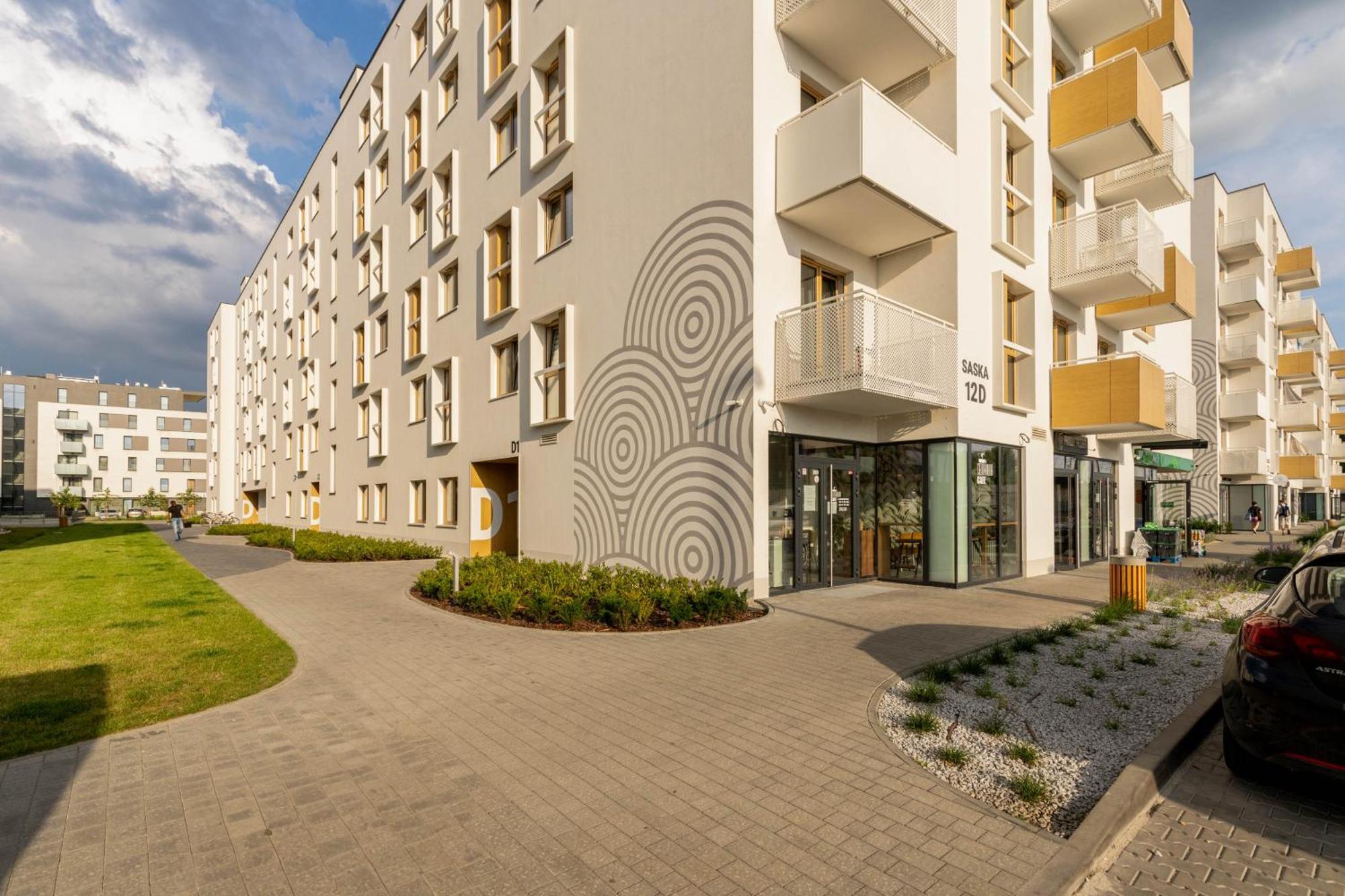 Saska Park Apartments Krasków Eksteriør bilde