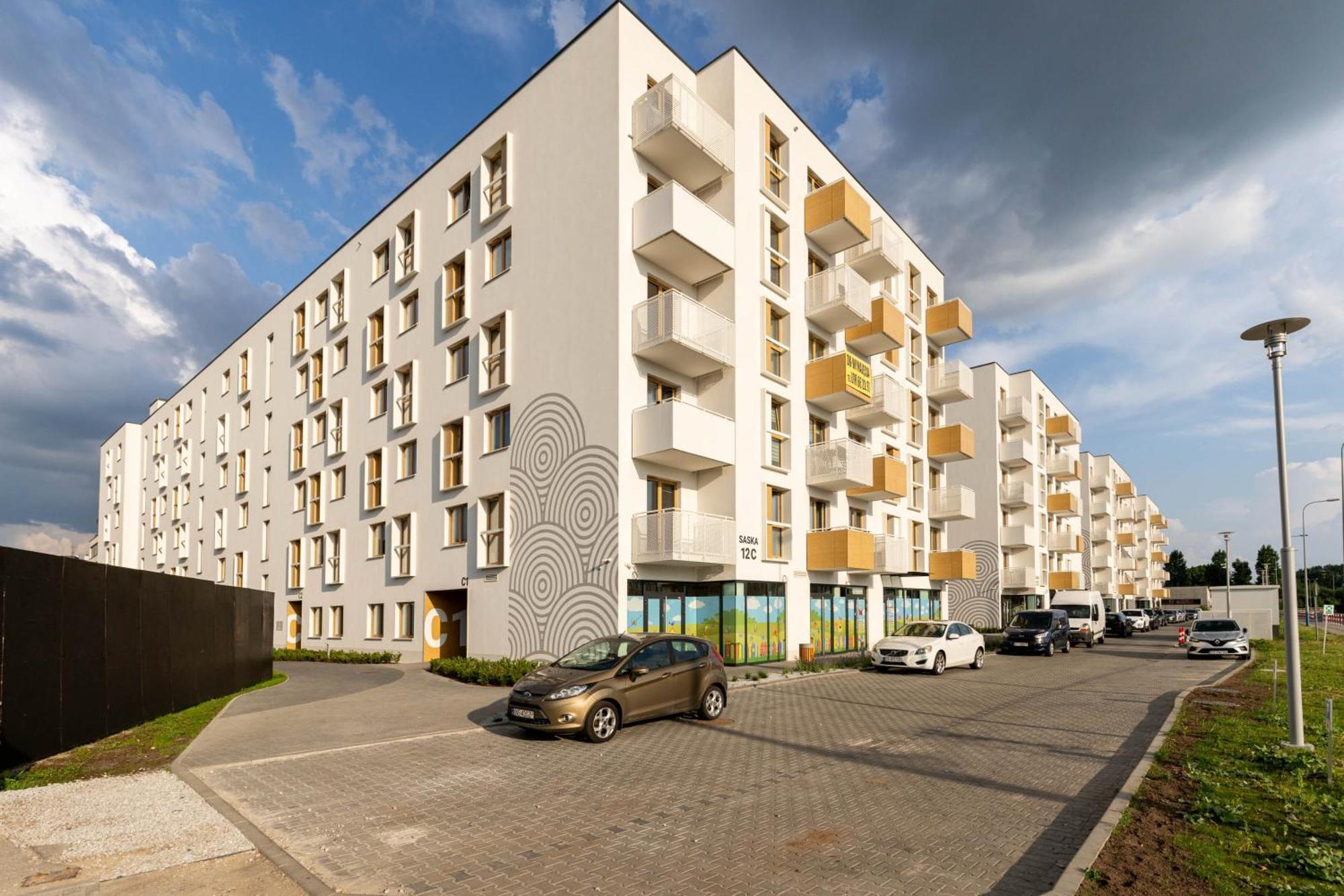 Saska Park Apartments Krasków Eksteriør bilde