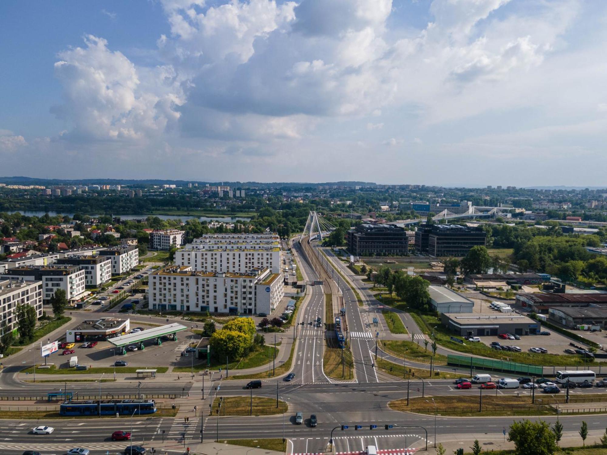 Saska Park Apartments Krasków Eksteriør bilde